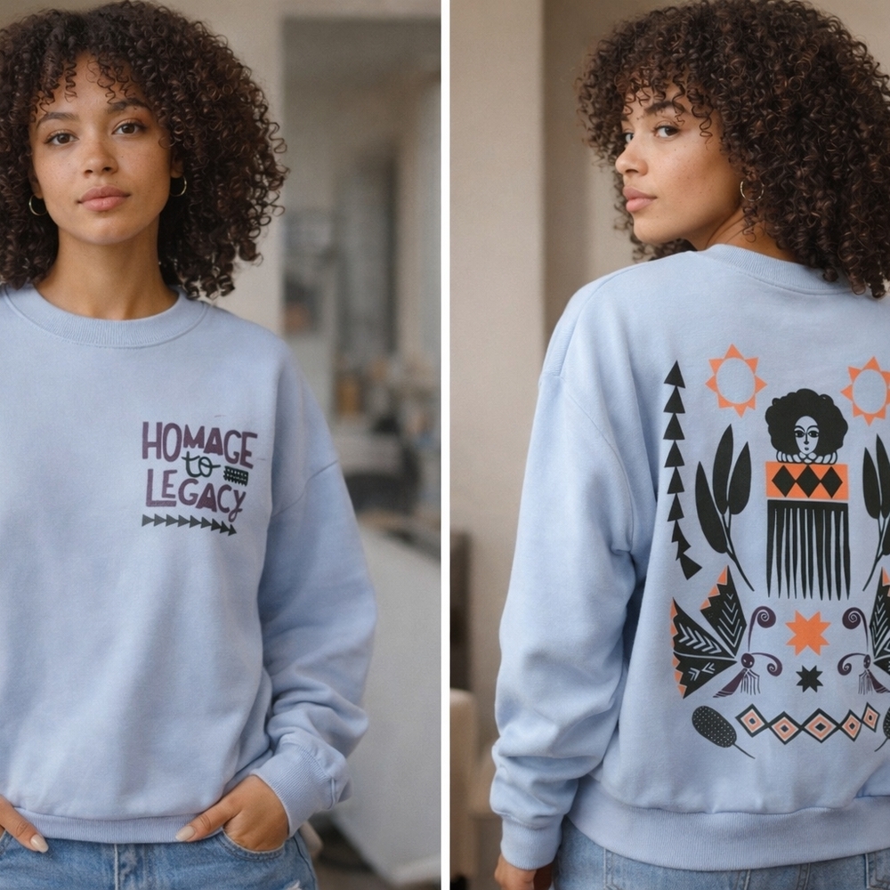 NWT Homage To Legacy Graphic Sweatshirt FITS XL-1X